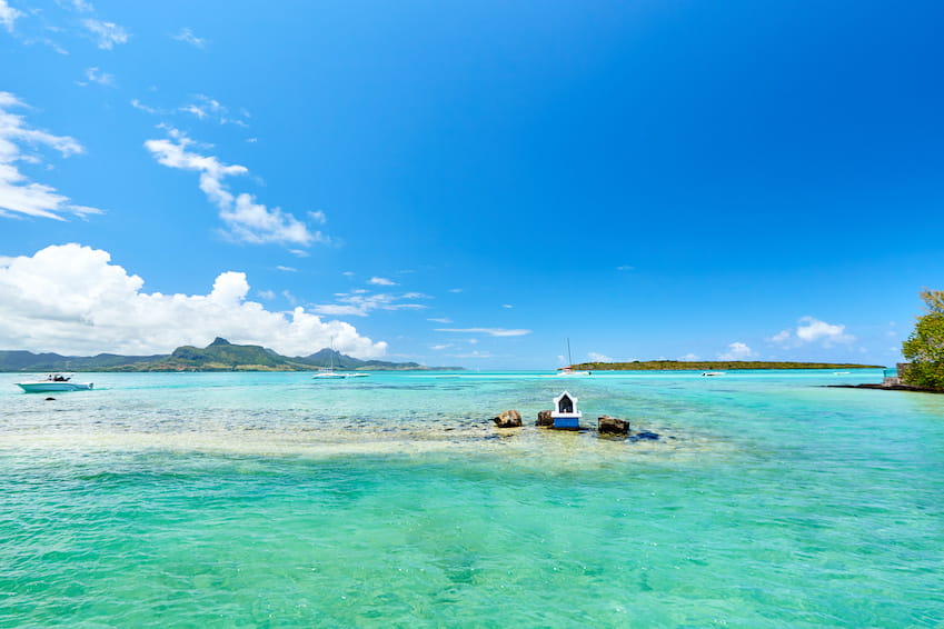 The beach of the Pointe d'esny