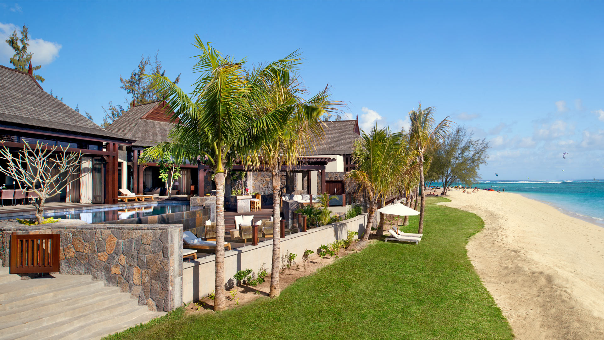 Villa Grand Beachfront Villa, Ferienvilla mieten Mauritius - Südwesten