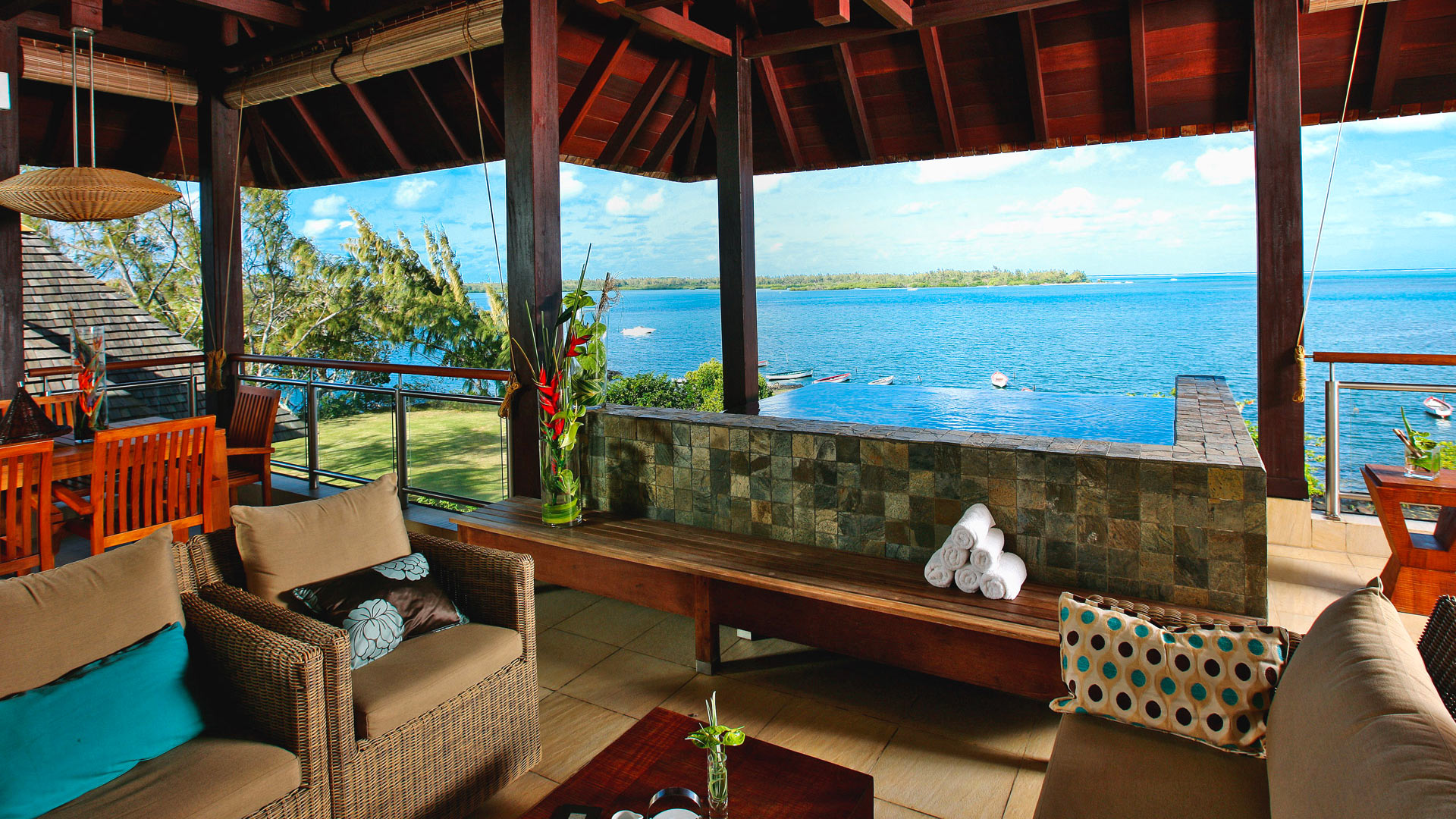 Villa Anahita Sea View Prestige Suite, Ferienvilla mieten Mauritius Osten